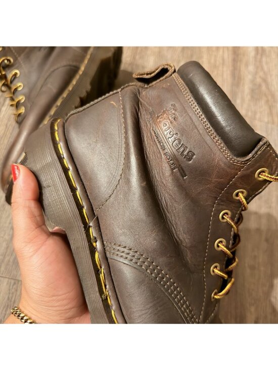 Dr. Martens 939 Ben Crazy Horse Brown Leather Combat Men’s Boots UK 10 US 11 Vtg main image 10